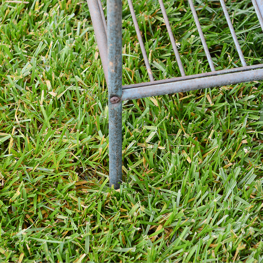 Verdigris-Style Metal Plant Box