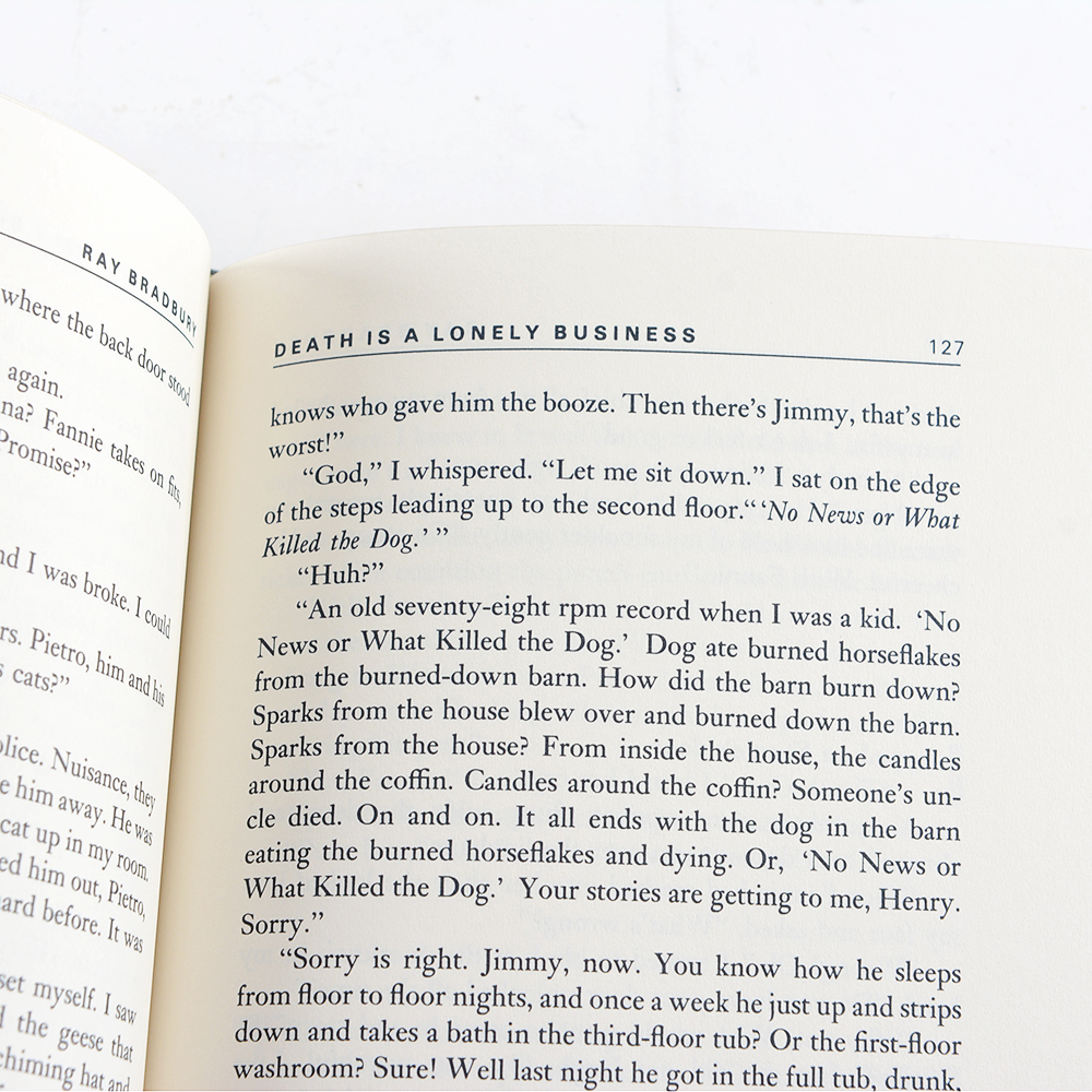 Ray Bradbury Signed First Edition Novel