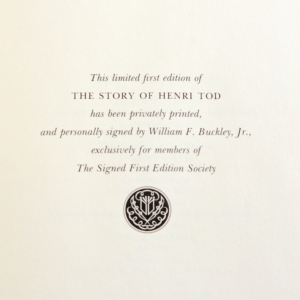 Pair of Signed Novels by Gore Vidal and William F. Buckley, Jr.