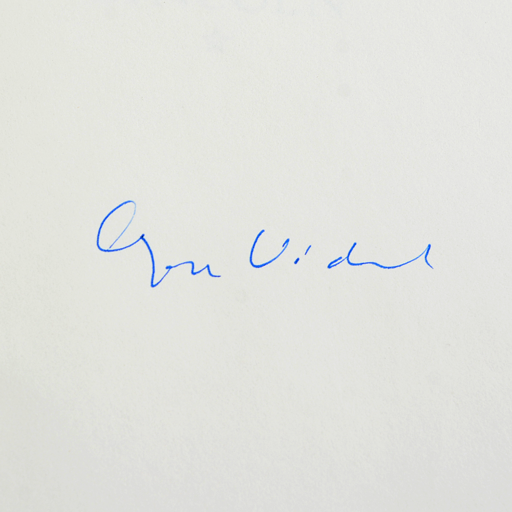 Pair of Signed Novels by Gore Vidal and William F. Buckley, Jr.