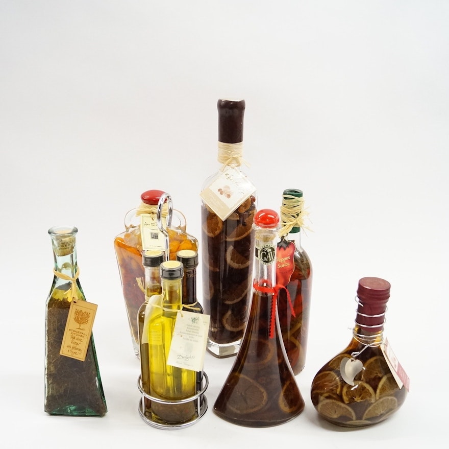 Decorative Vinegar Bottles