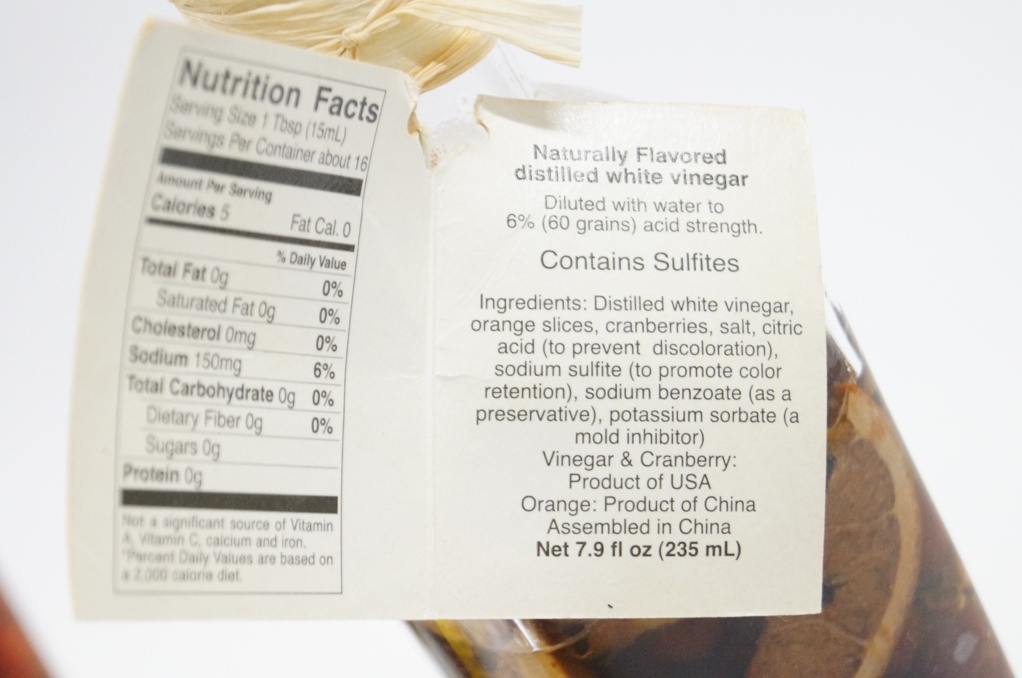 Decorative Vinegar Bottles