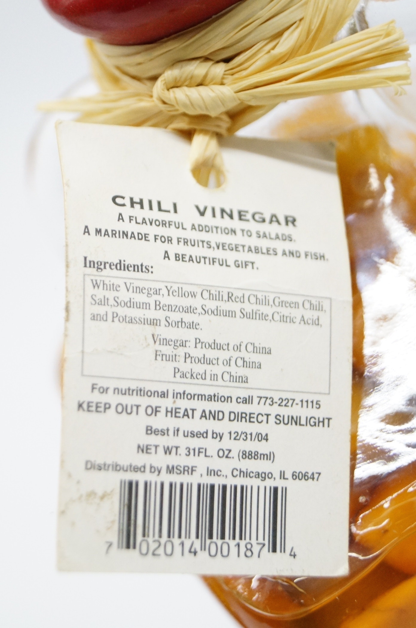 Decorative Vinegar Bottles