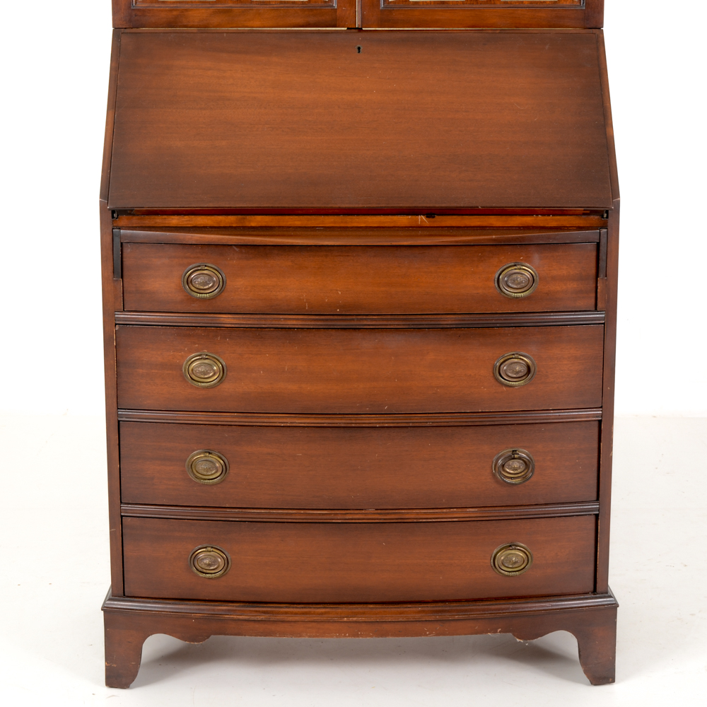 Skandia Furniture Mahogany Finish Secretary