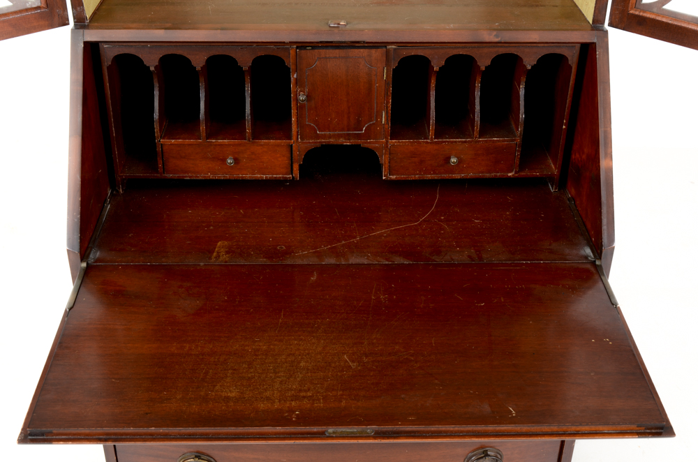 Skandia Furniture Mahogany Finish Secretary