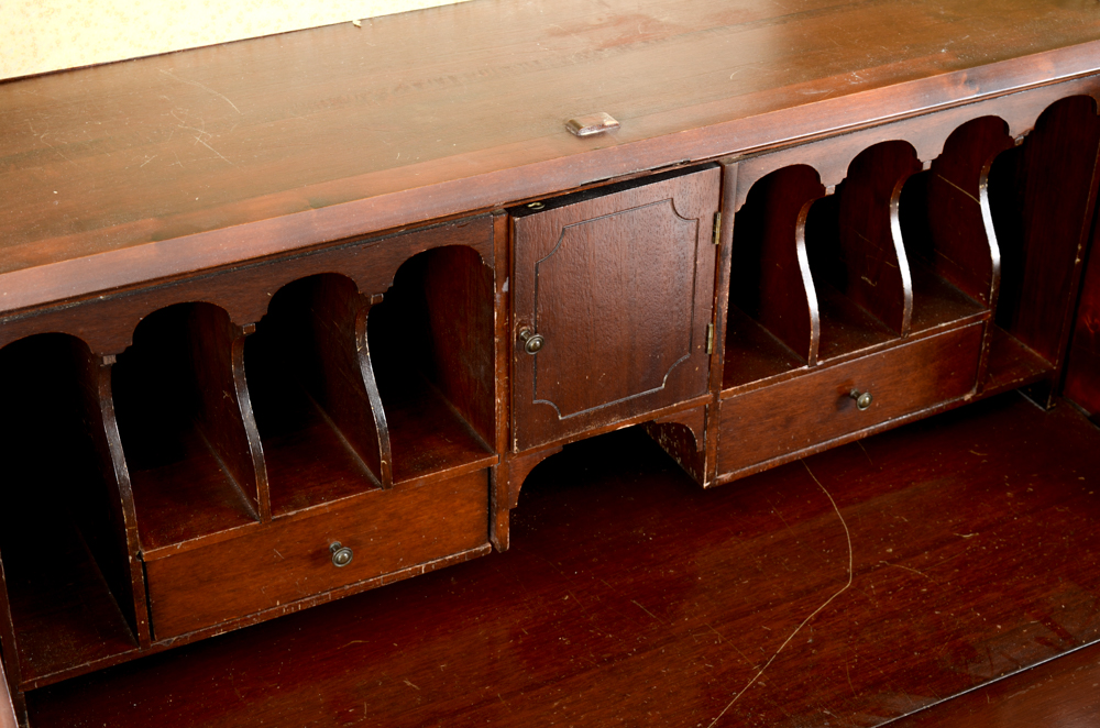 Skandia Furniture Mahogany Finish Secretary