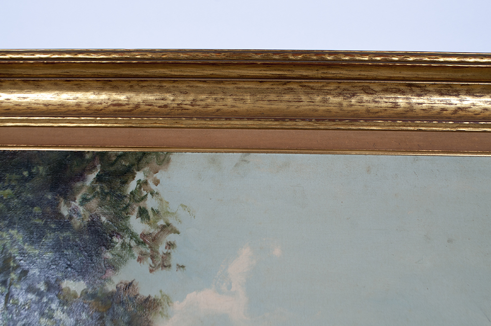 V. Rotini Landscape Oil on Canvas