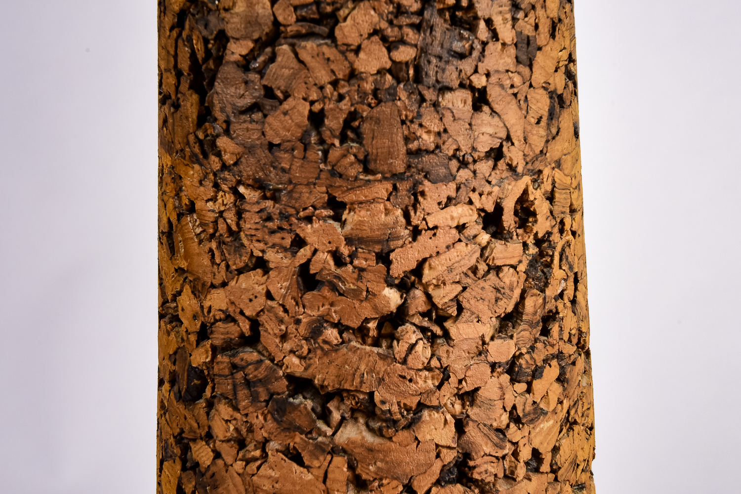 Mid-Century Cork Lamp