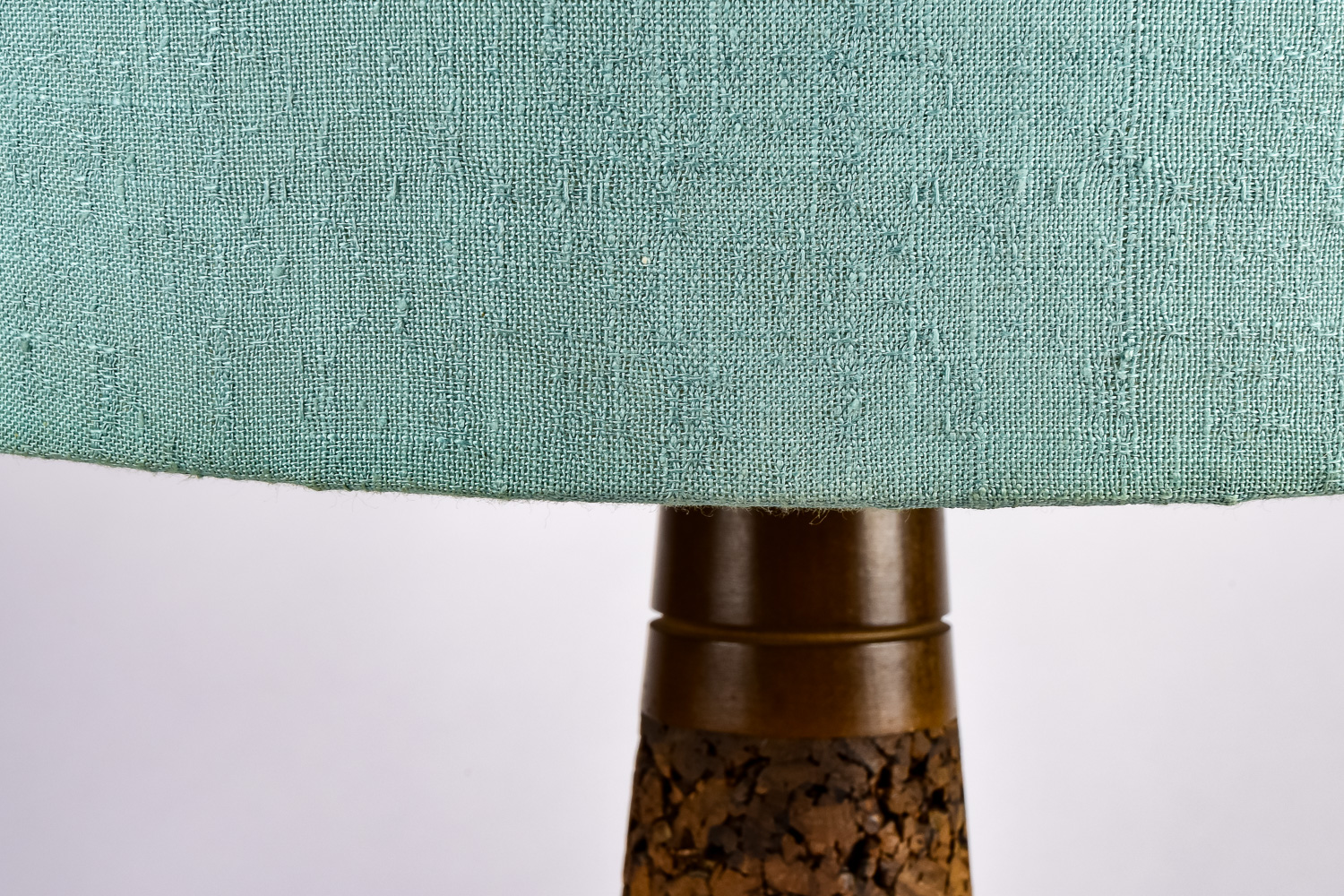 Mid-Century Cork Lamp