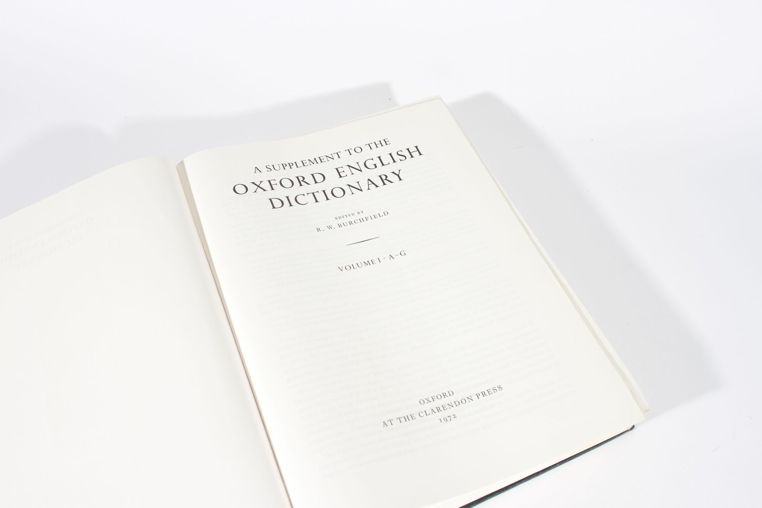 Vintage Unabridged Oxford English Dictionary Full Set