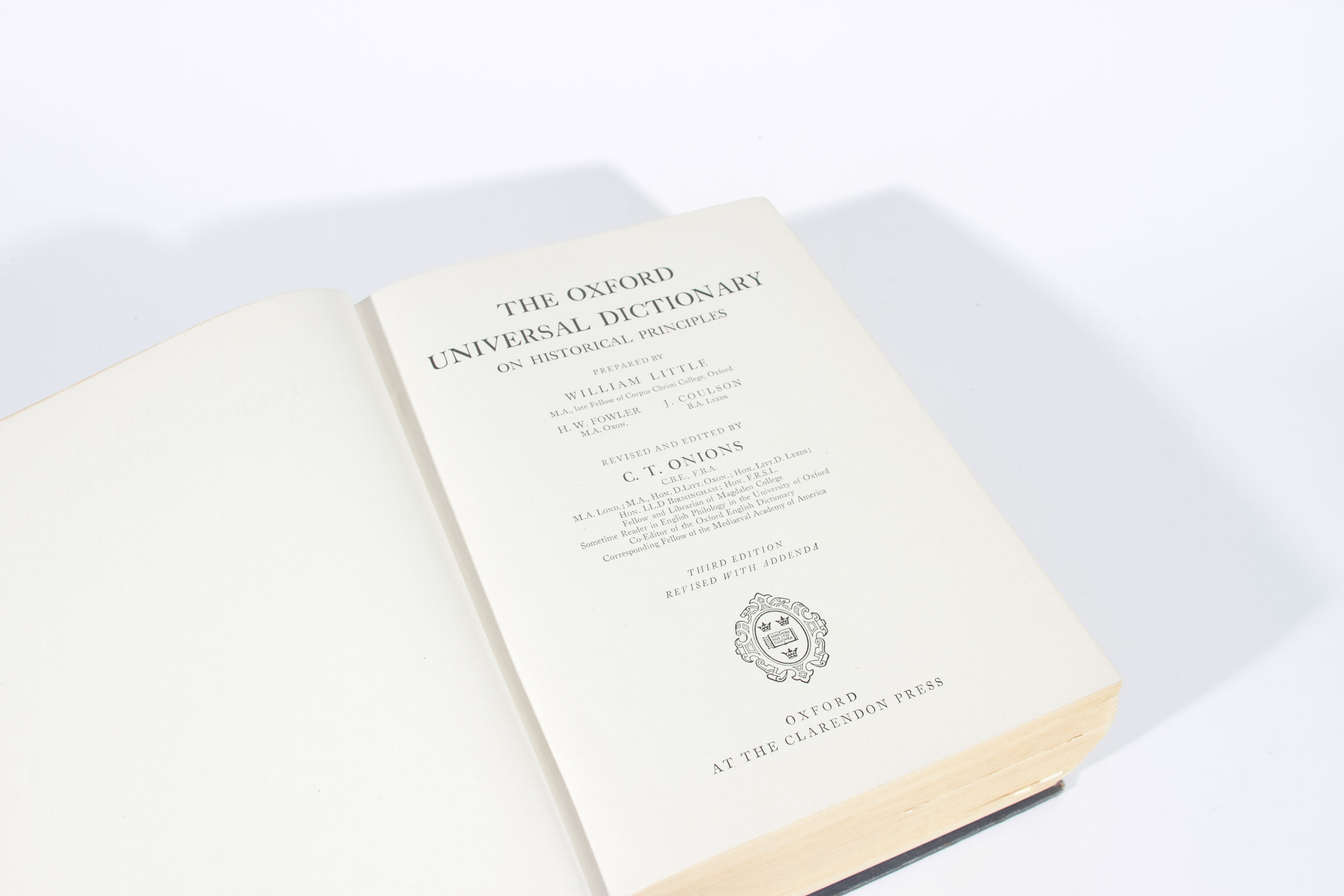 Vintage Unabridged Oxford English Dictionary Full Set