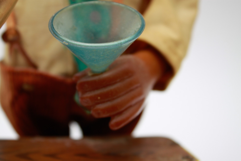 Vintage Original Charley Weaver Bartender Animated Toy