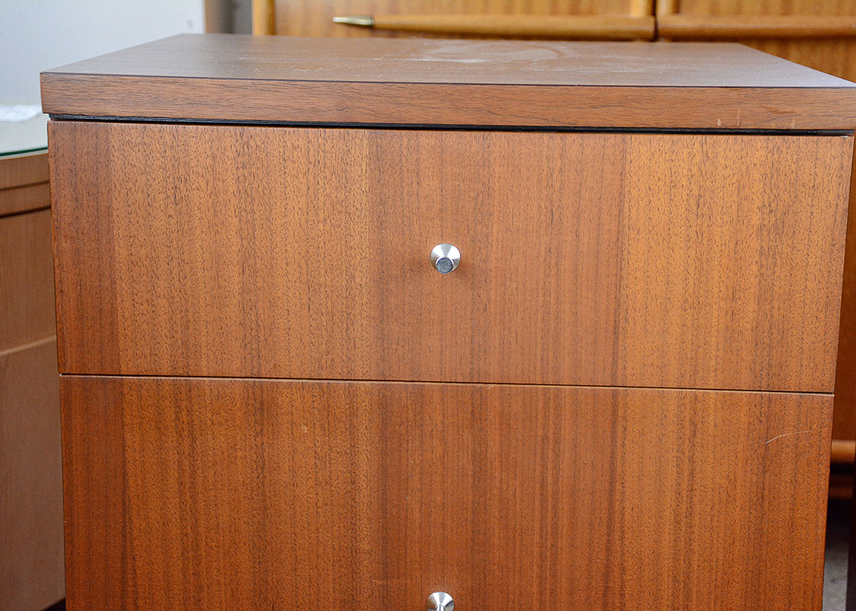 Danish Style Wood Laminate  Filing Cabinet