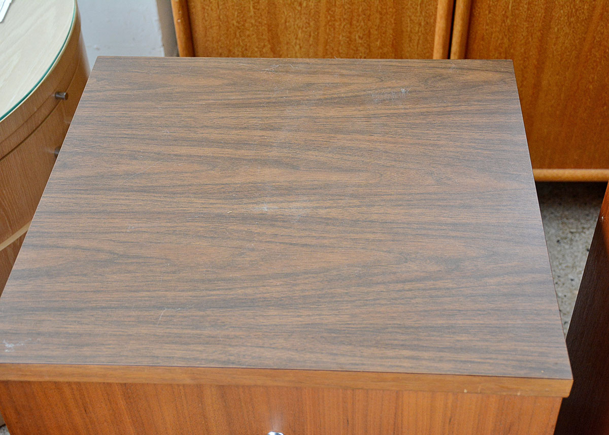 Danish Style Wood Laminate  Filing Cabinet