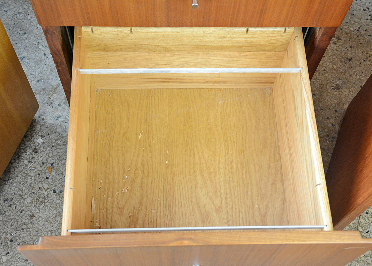 Danish Style Wood Laminate  Filing Cabinet