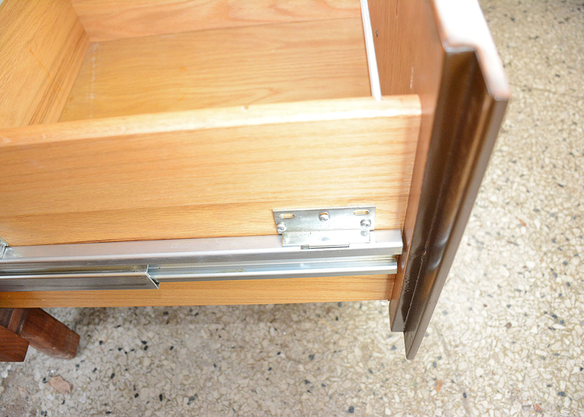 Danish Style Wood Laminate  Filing Cabinet