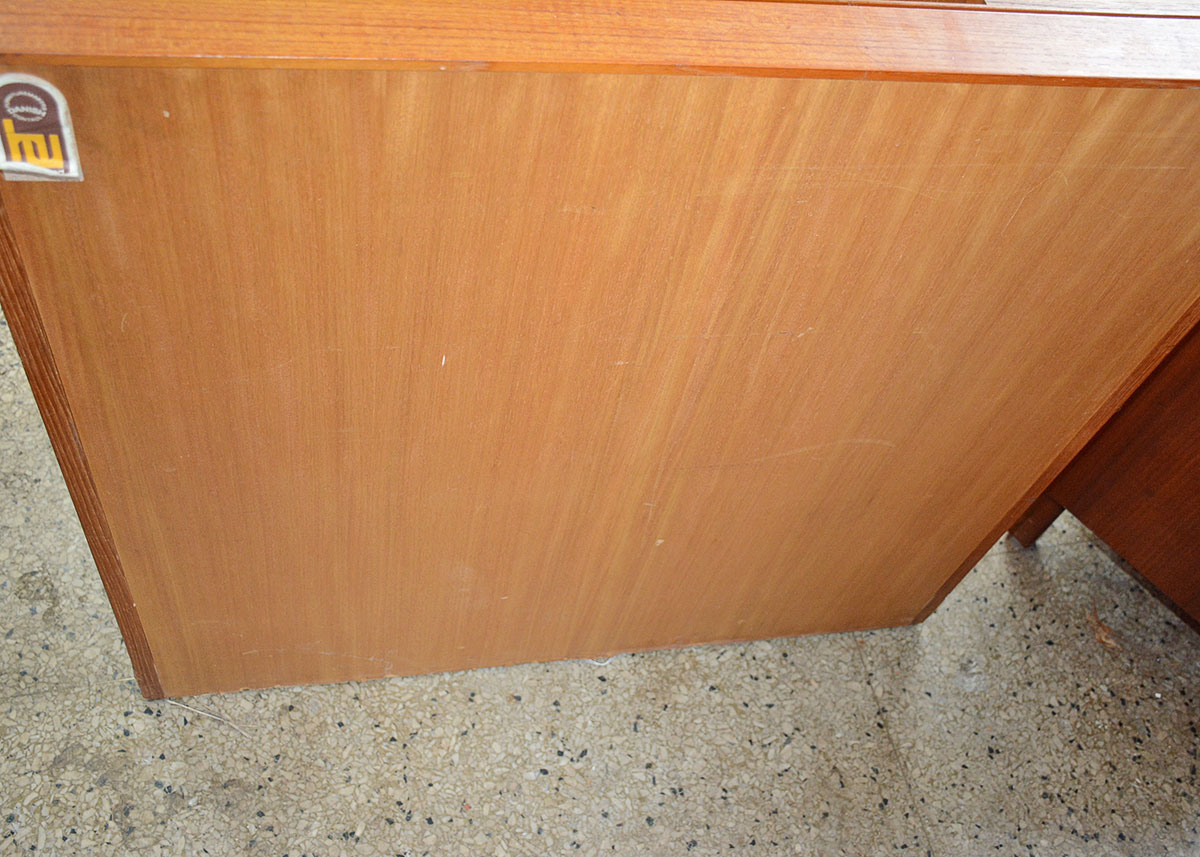 Danish Modern Roll Top Desk by Poul Hundevad