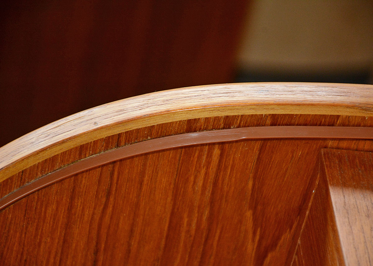 Danish Modern Roll Top Desk by Poul Hundevad