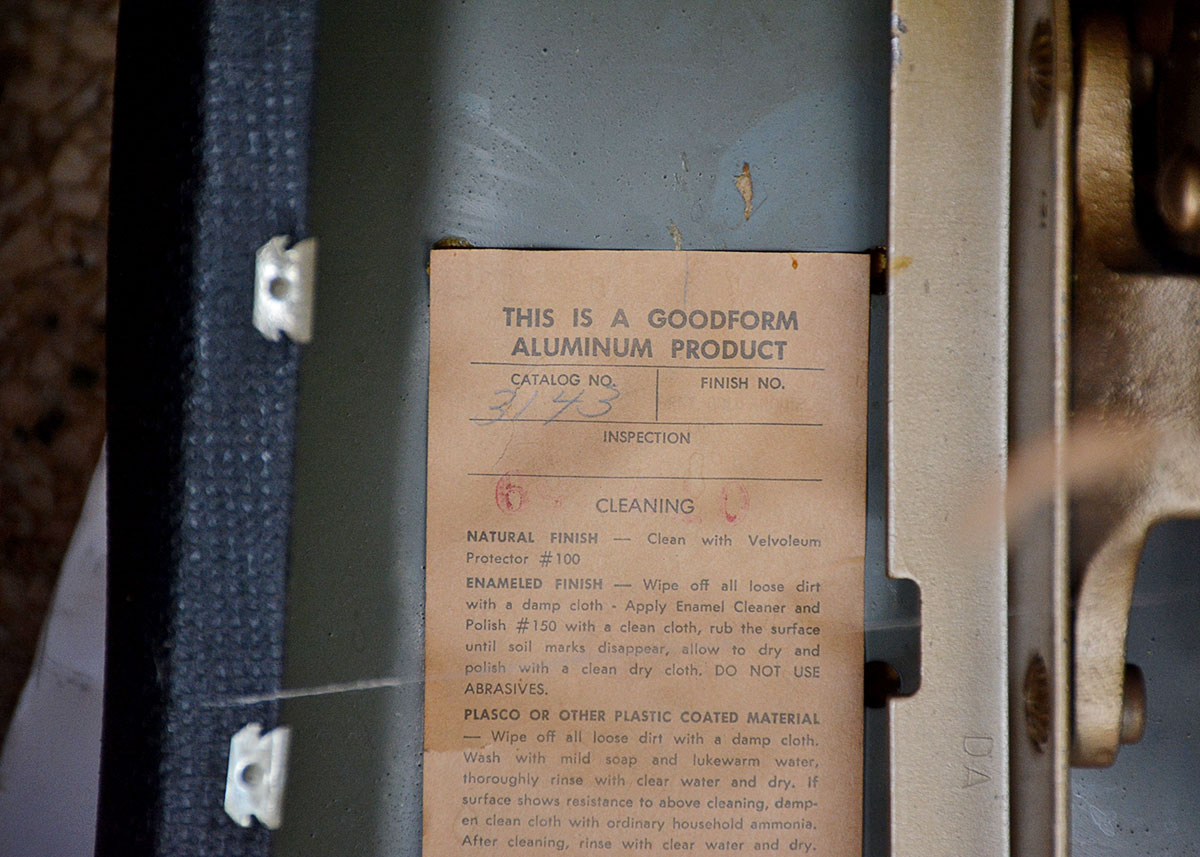 Vintage Goodform Industrial Swivel Chair