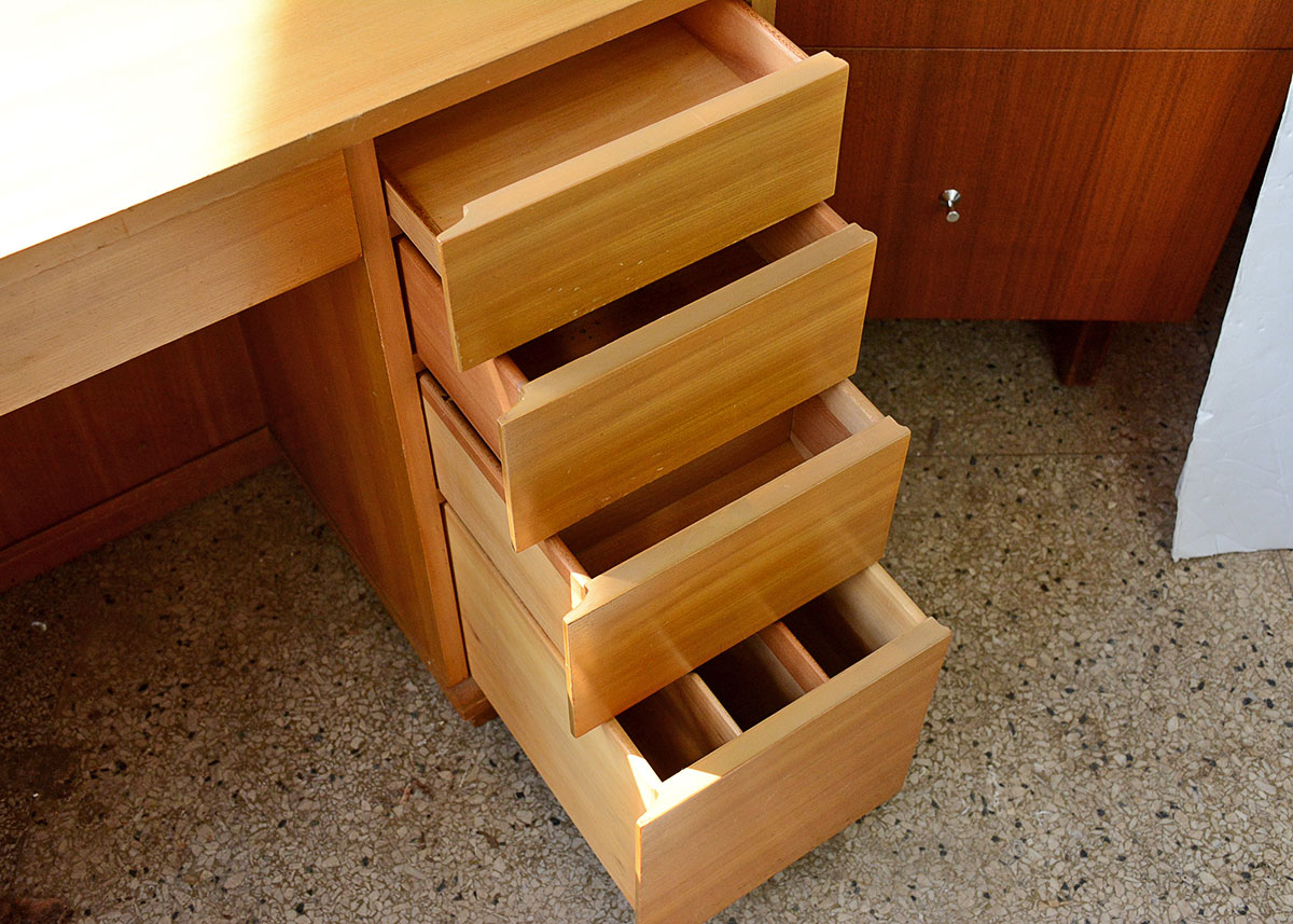 Mid Century Desk by Edward Wormley for Drexel