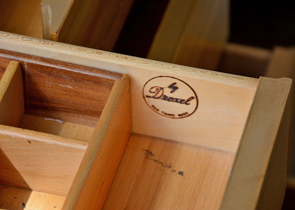 Mid Century Desk by Edward Wormley for Drexel