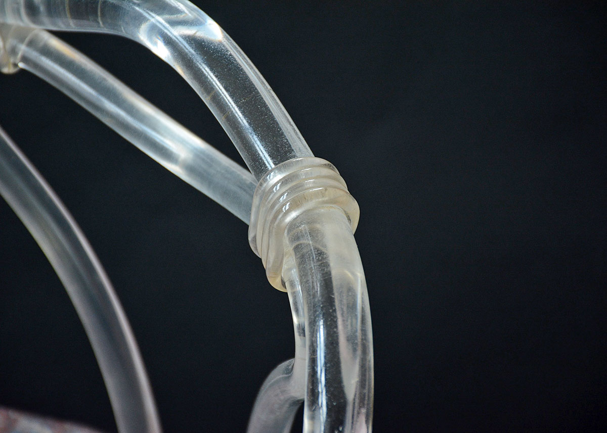 1950's Acrylic Swivel Vanity Chair by Reflectone