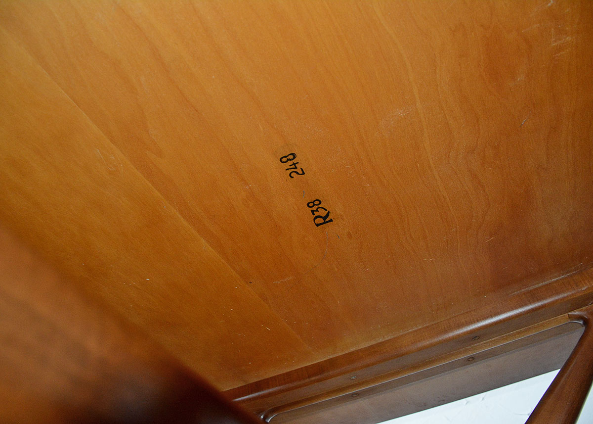 Mid Century Modern Lorenzo "Renzo" Rutili Table by Johnson Furniture