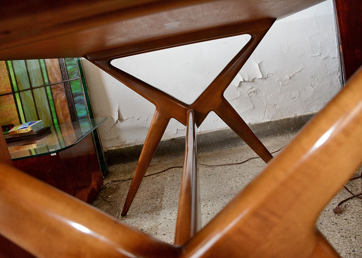 Mid Century Modern Lorenzo "Renzo" Rutili Table by Johnson Furniture