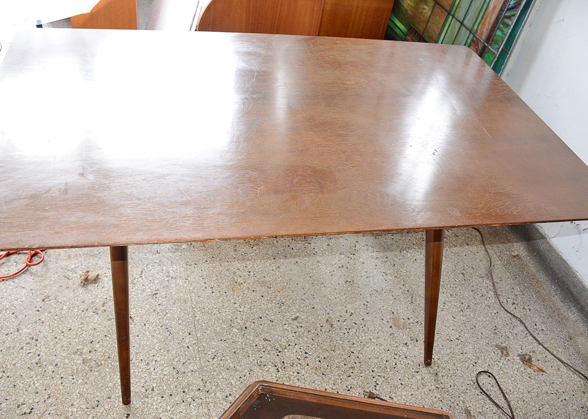 Mid Century Modern Lorenzo "Renzo" Rutili Table by Johnson Furniture