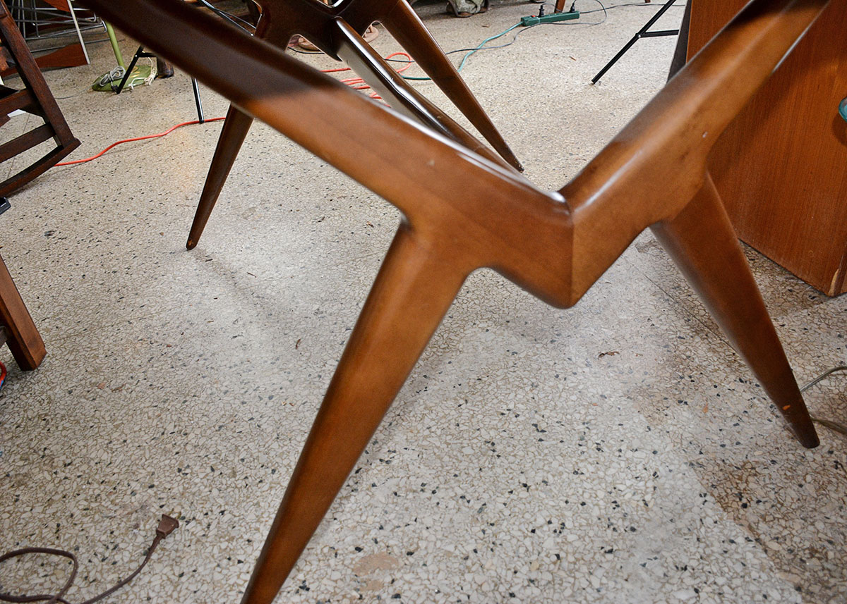 Mid Century Modern Lorenzo "Renzo" Rutili Table by Johnson Furniture