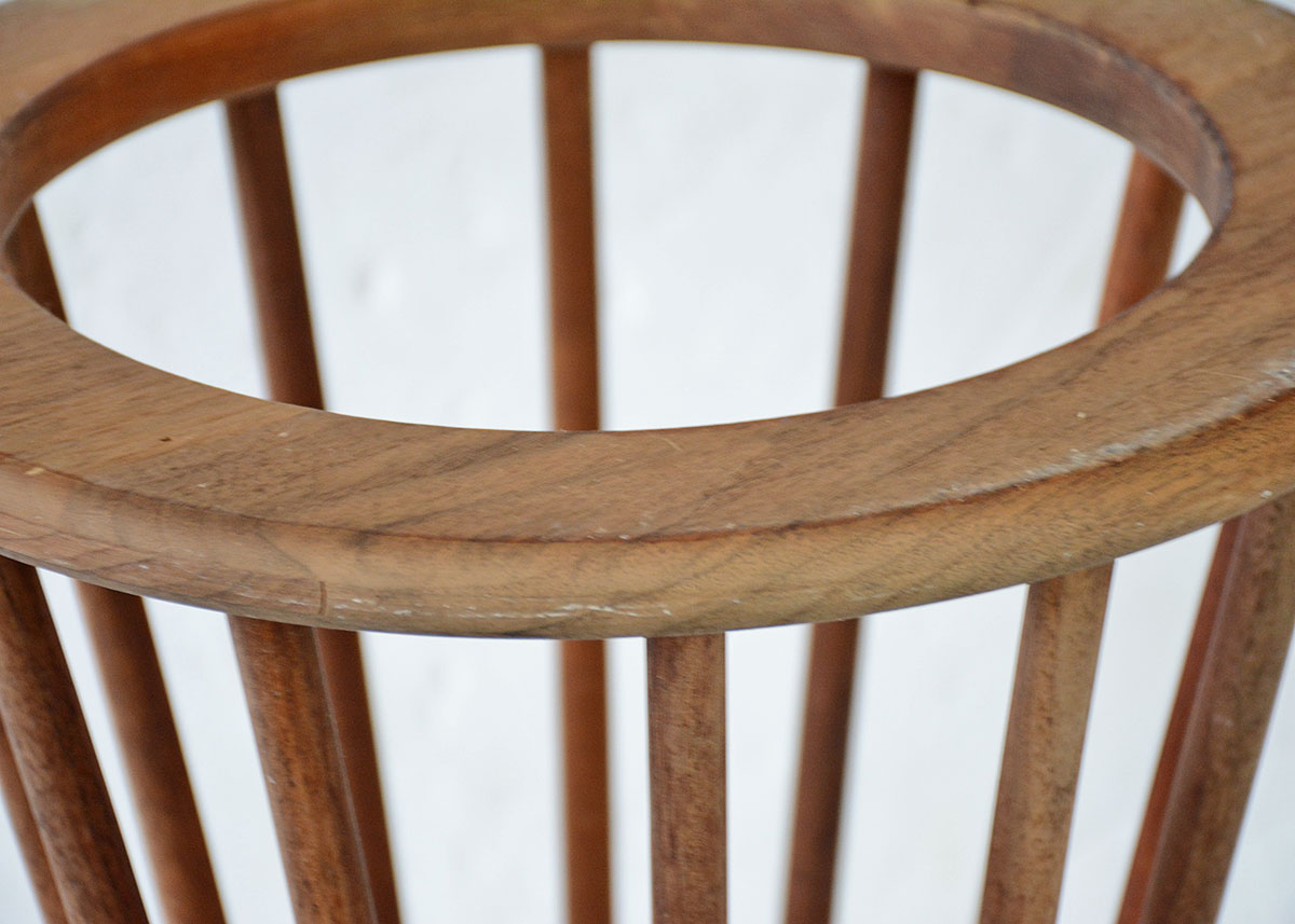 Mid-Century Danish Arthur Umanoff Spoke Stool