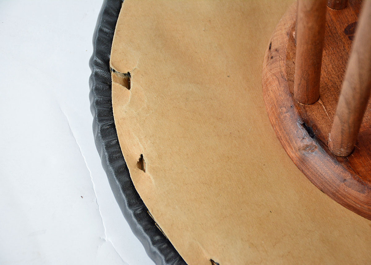 Mid-Century Danish Arthur Umanoff Spoke Stool