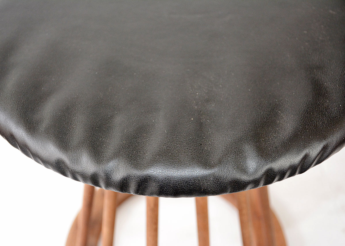 Mid-Century Danish Arthur Umanoff Spoke Stool