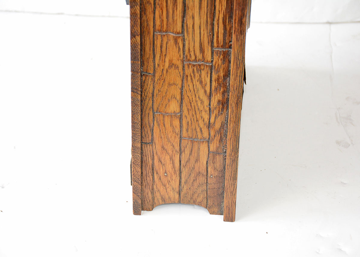 William L. Gilbert Arts and Crafts Windmill Mantel Clock