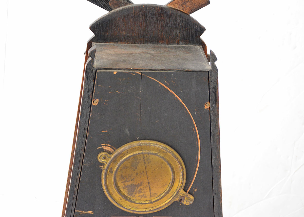 William L. Gilbert Arts and Crafts Windmill Mantel Clock