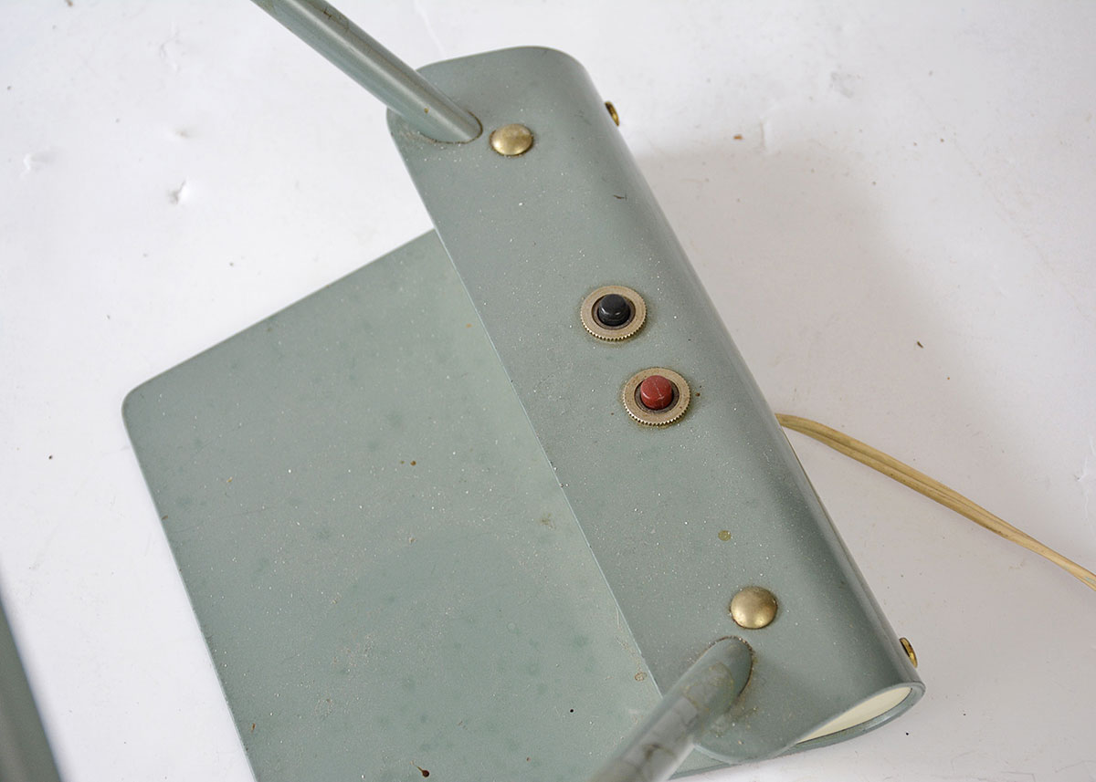 Mid Century Dazor Industrial Desk Lamp