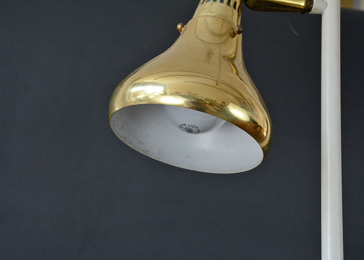 Mid Century Modern Adjustable Metal Floor Lamp