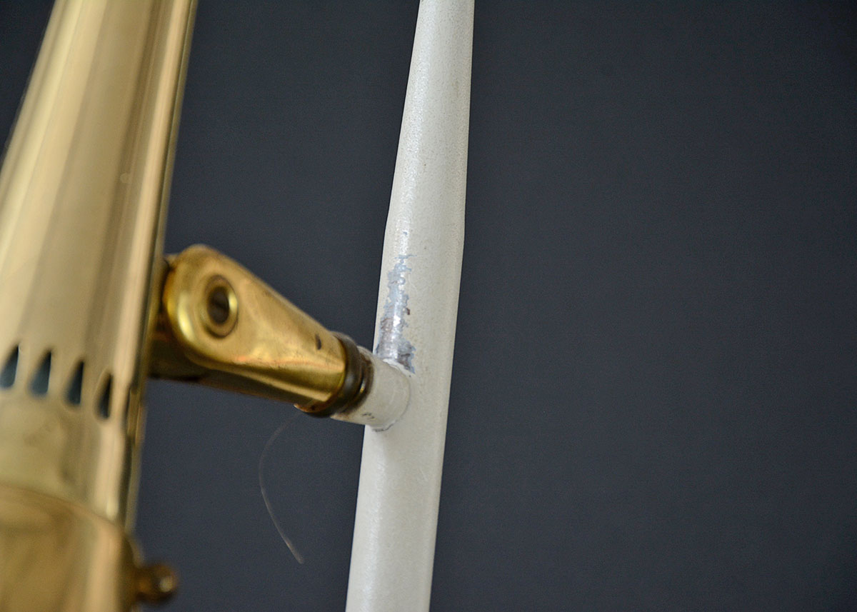 Mid Century Modern Adjustable Metal Floor Lamp