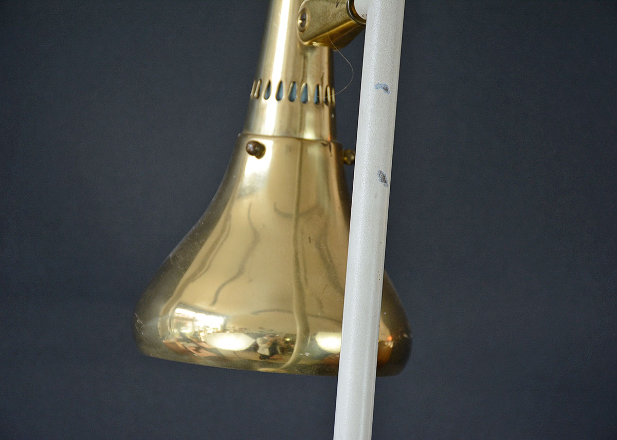 Mid Century Modern Adjustable Metal Floor Lamp