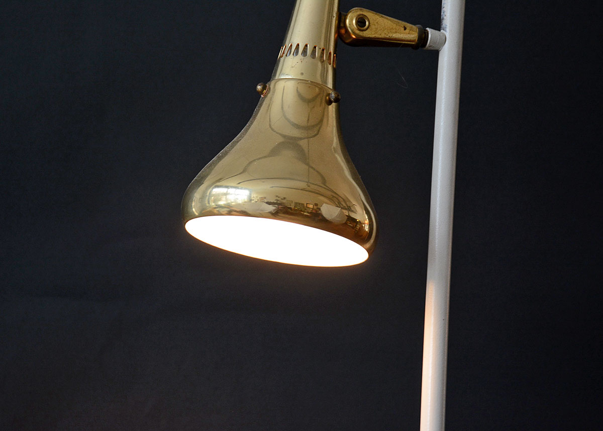 Mid Century Modern Adjustable Metal Floor Lamp