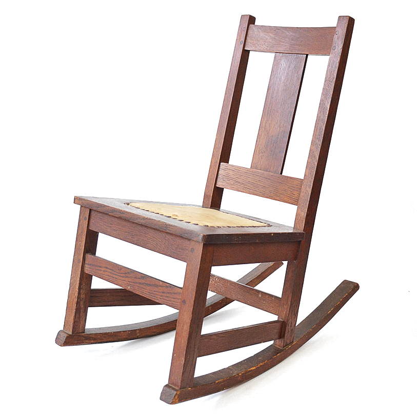 Limbert Arts and Crafts Sewing Rocker