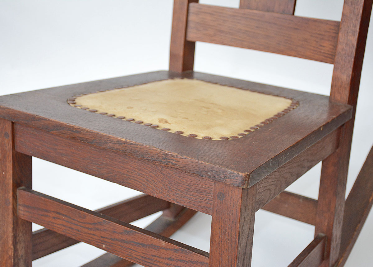 Limbert Arts and Crafts Sewing Rocker