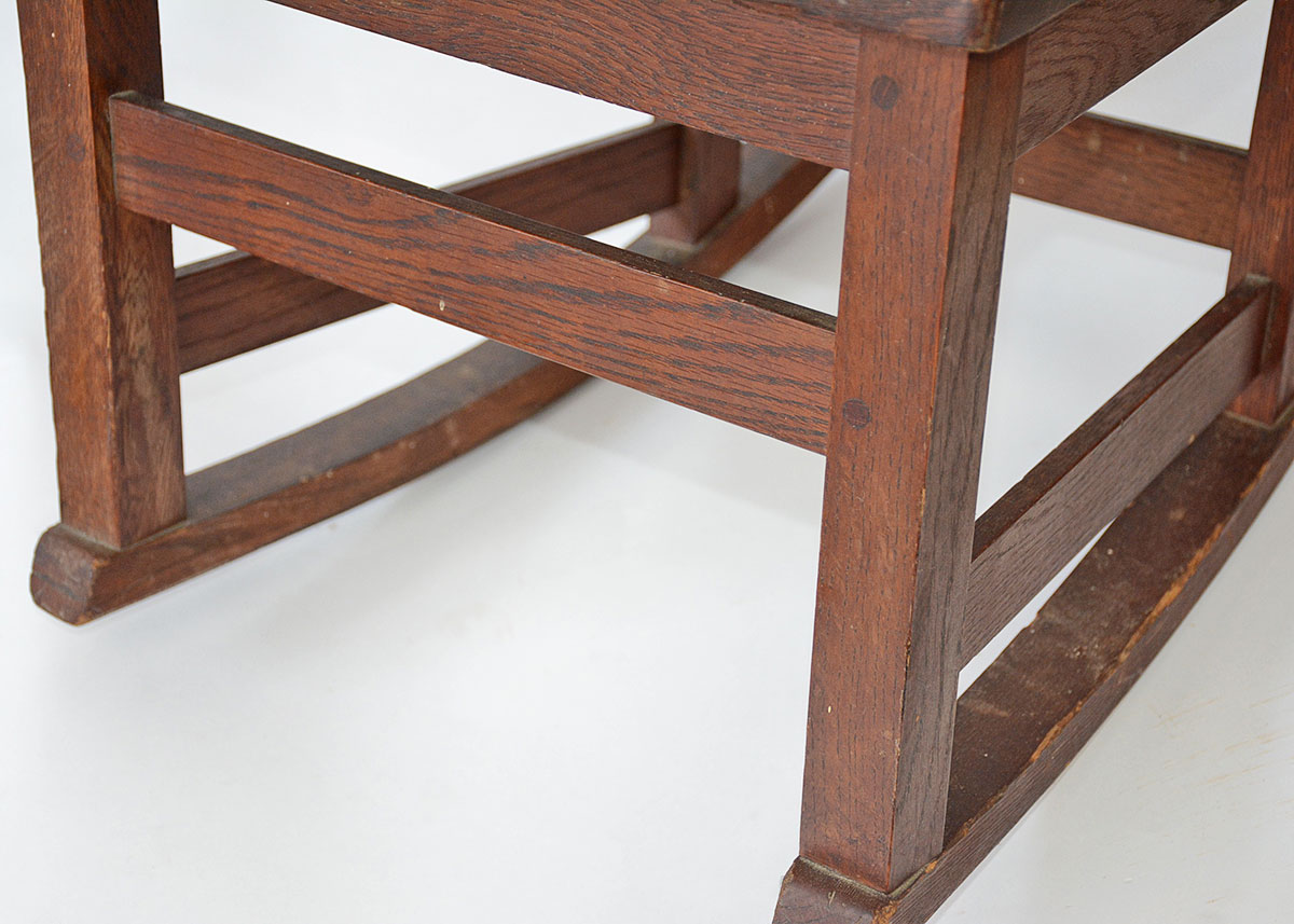 Limbert Arts and Crafts Sewing Rocker