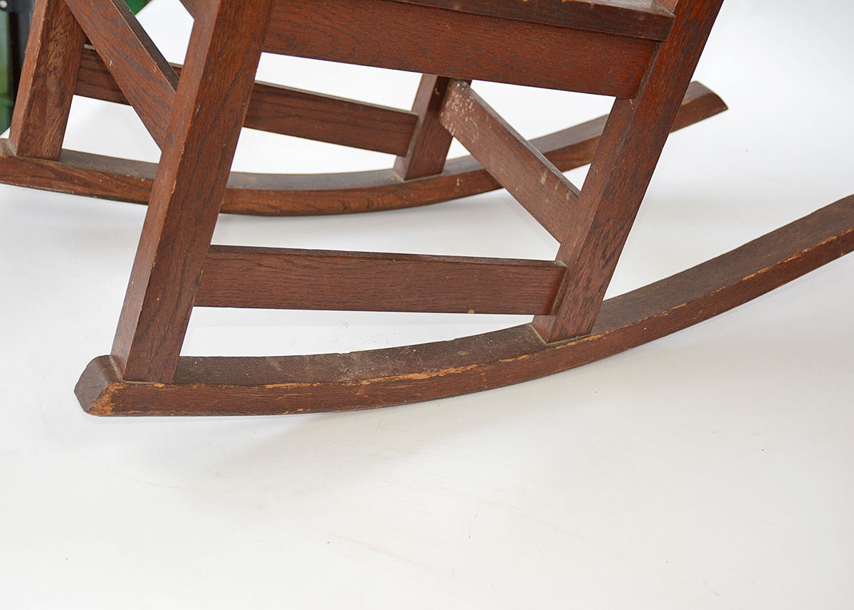 Limbert Arts and Crafts Sewing Rocker