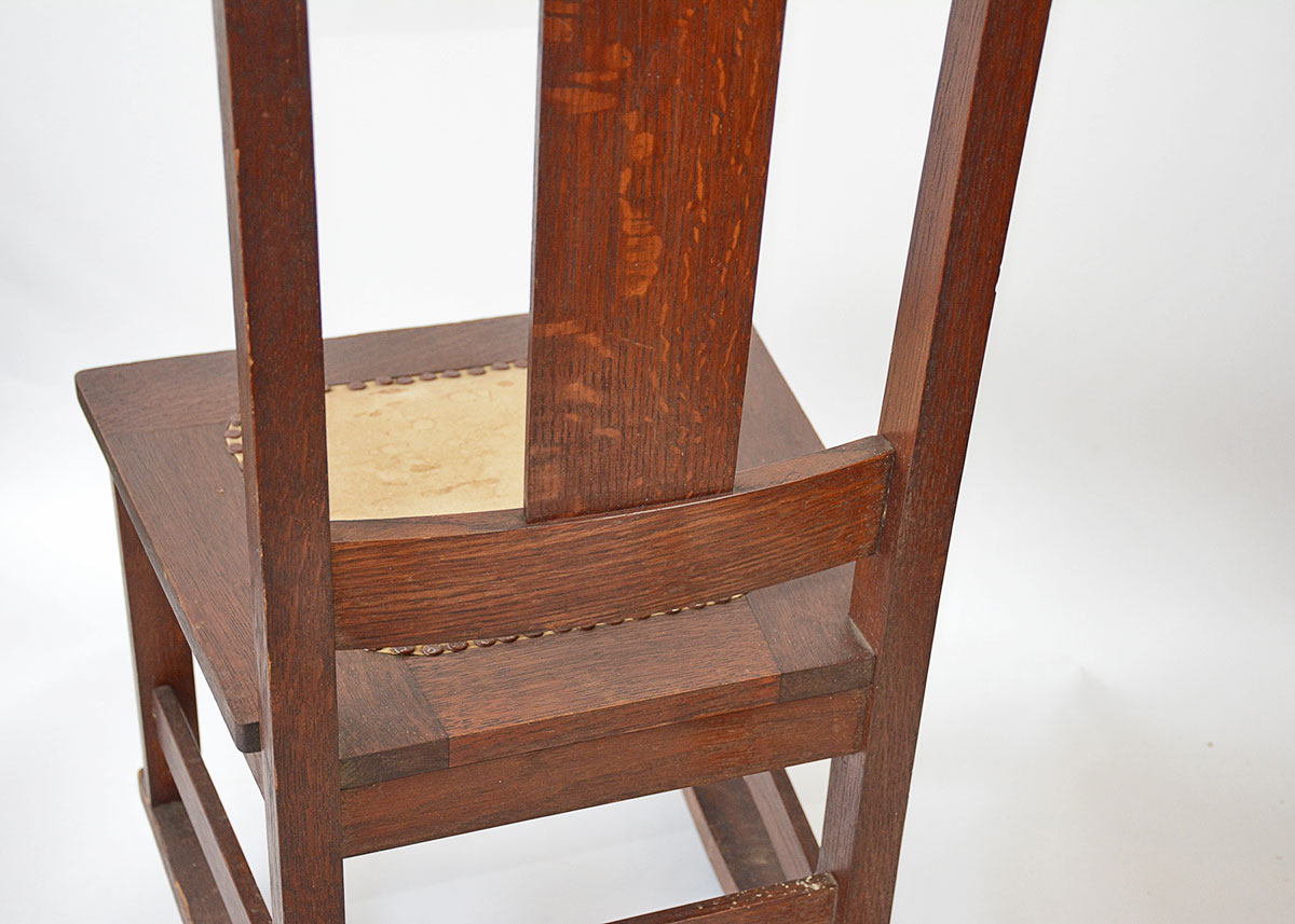 Limbert Arts and Crafts Sewing Rocker