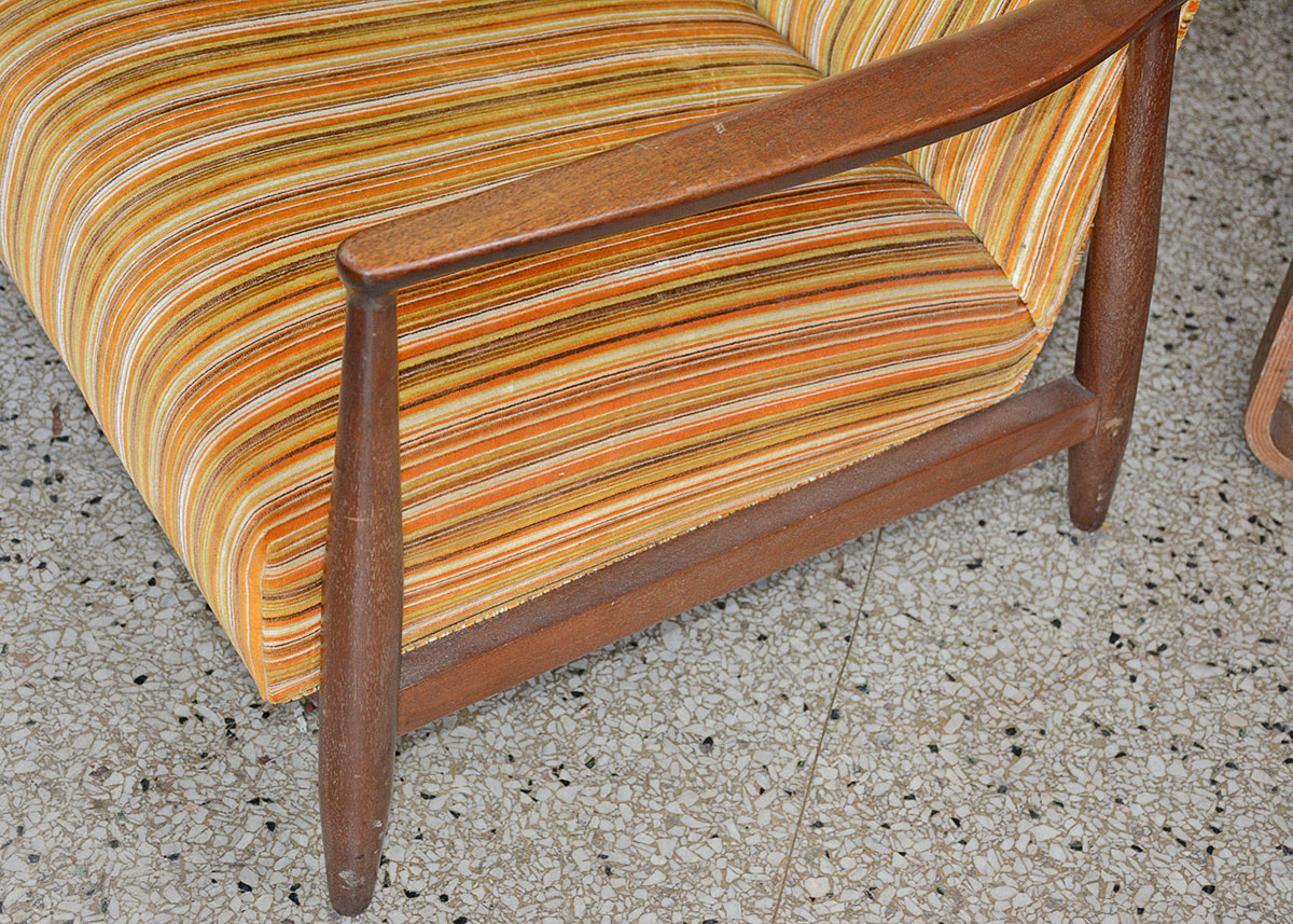 Danish Modern Teak Armchair