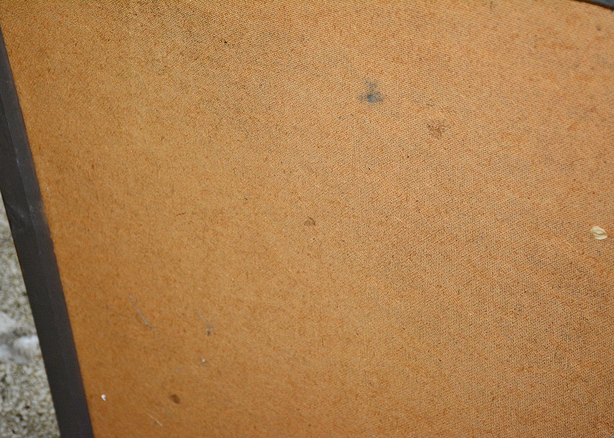 1979 Curtis Jeré Hanging Brass Mirror Shelf