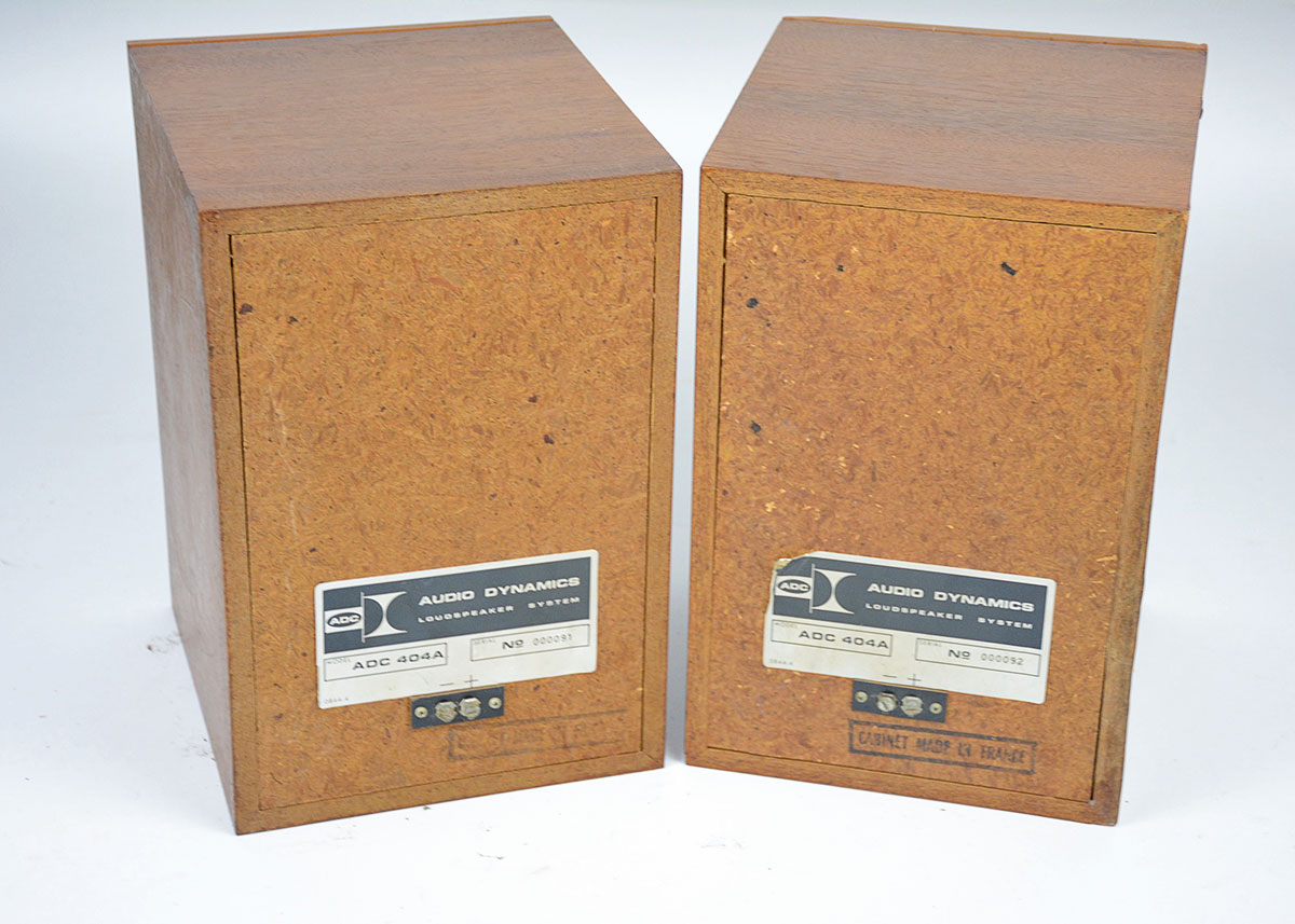 Pair of Vintage ADC 404A Speakers
