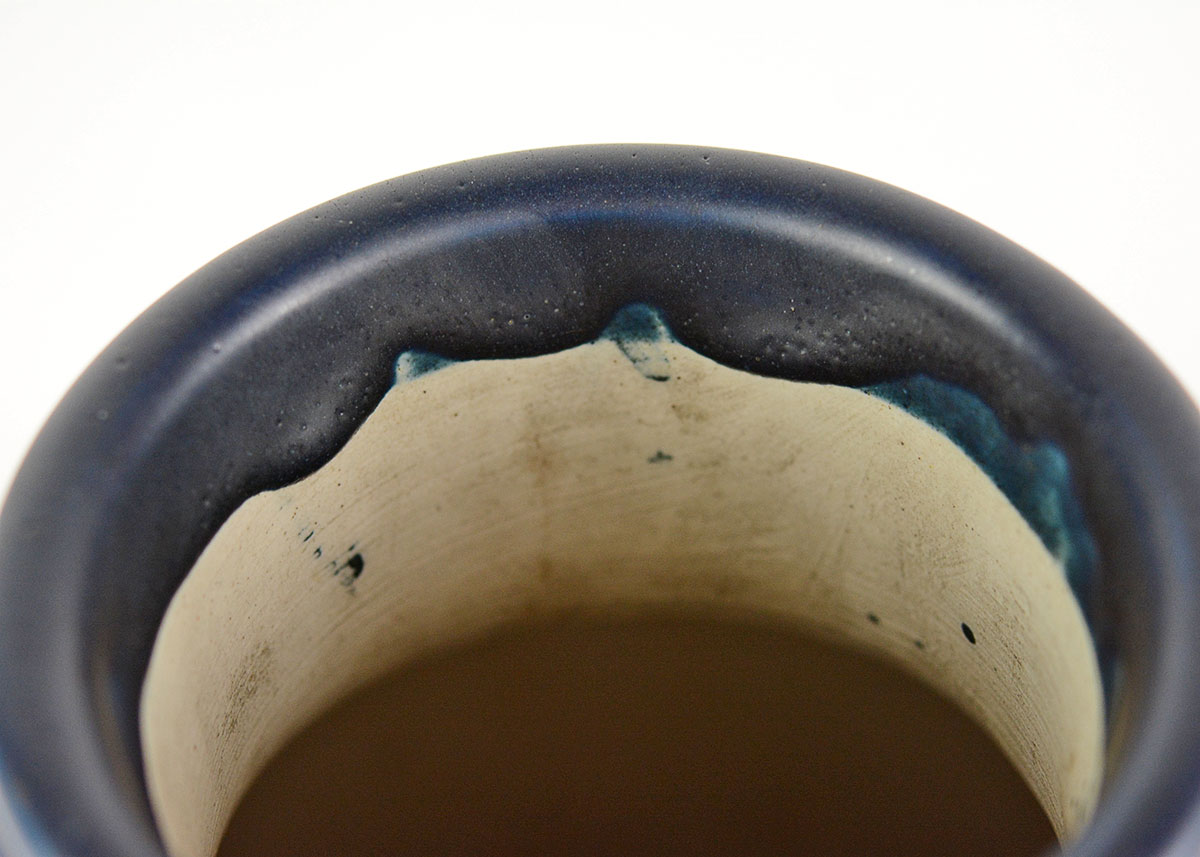 Original Hampshire Pottery Arts and Crafts Art Pottery Lamp Base