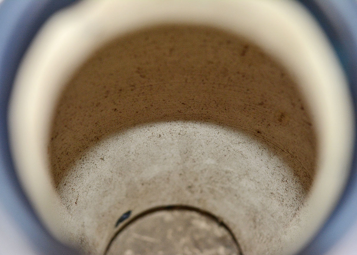 Original Hampshire Pottery Arts and Crafts Art Pottery Lamp Base